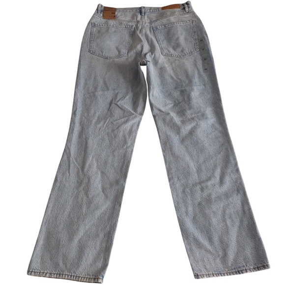 NWT Pacsun Size 30 Dad Jean High Rise Relaxed Straight Leg Button Fly Jeans - Picture 2 of 16